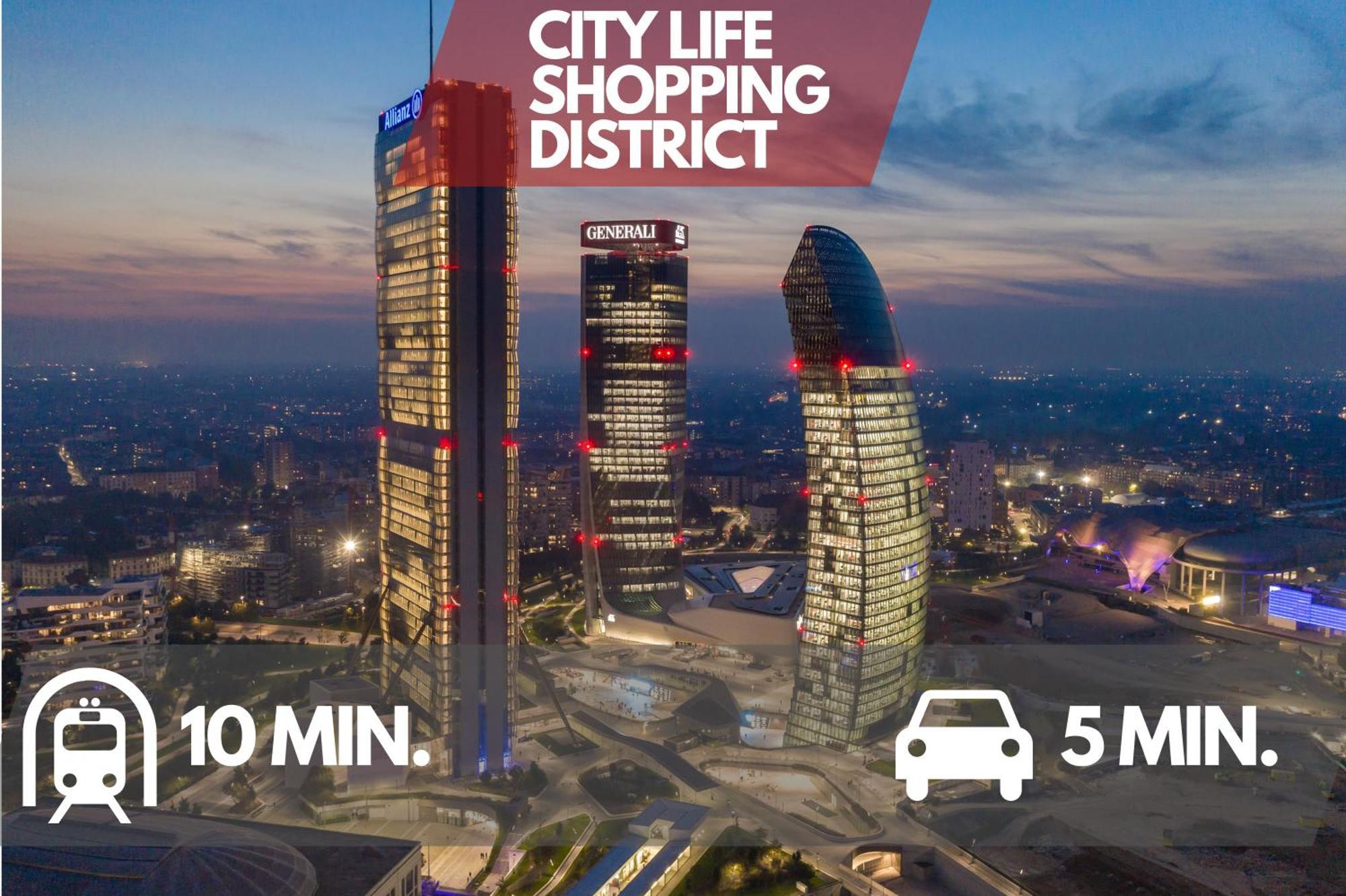 Citylife, Sempione, Close To Metro M5 ميلان المظهر الخارجي الصورة